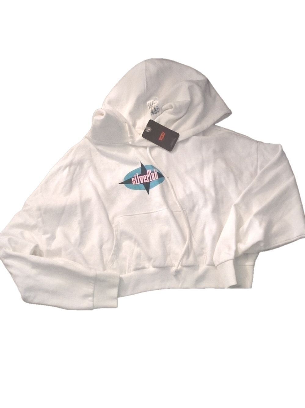 Levi's Silver Tab Cropped Hoodie Size Extra Large